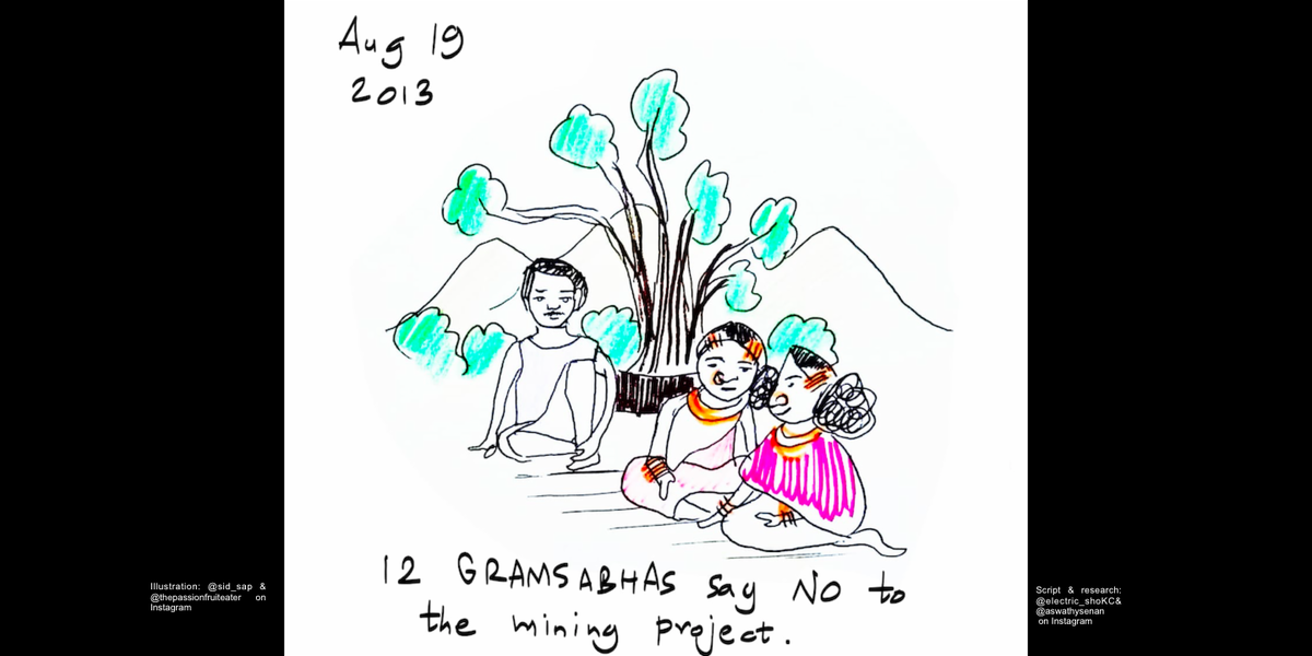 The 12 gram sabhas chosen by the  #Odisha government in the decision making process rejected the project unanimously.  #India  #indigenous  #WithdrawEIA2020  #EIA2020  #environmentaljustice