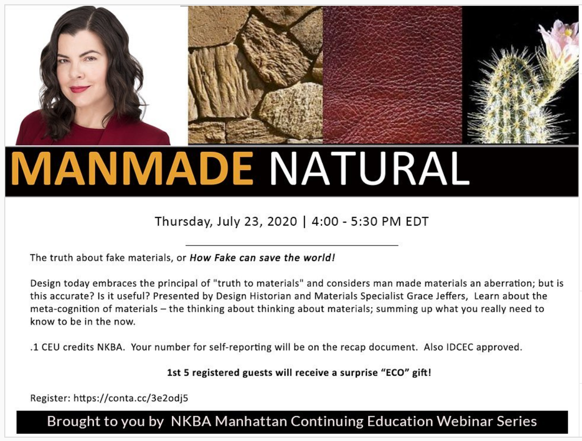 TheGraceJeffers's tweet photo. IDCEC &amp; AIA approved CEU for NKBA members July 23rd https://t.co/LvtZB9Vqju