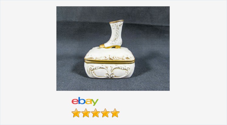 EtagereAntiques's tweet photo. Victorian Boot Trinket Box Vintage Porcelain Topline Imports Japan #eBay #toplineimport #vintage #gotvintage #trinketbox #jewelrybox #keepsakebox #victorianboot #vanity #decor 
https://t.co/WnJVsXHz4h
(Tweeted via https://t.co/nQi0oquTl3) https://t.co/MLXxOUIH4V
