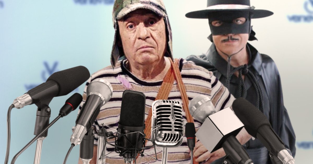 ChiguireBipolar's tweet photo. El Zorro y El Chavo introducen demanda a Venevisión por explotación laboral https://t.co/ujefNBAYLP https://t.co/zQ2c0Q7oMq