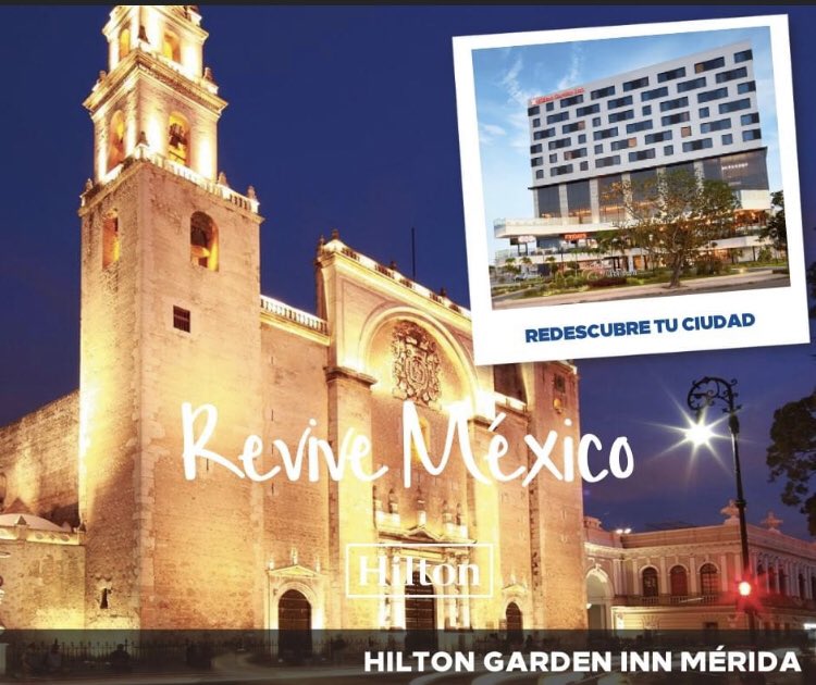 jctradd's tweet photo. Revive Mexico, hospédate en Hilton. #revivemexico https://t.co/2ZPC6PrxLu