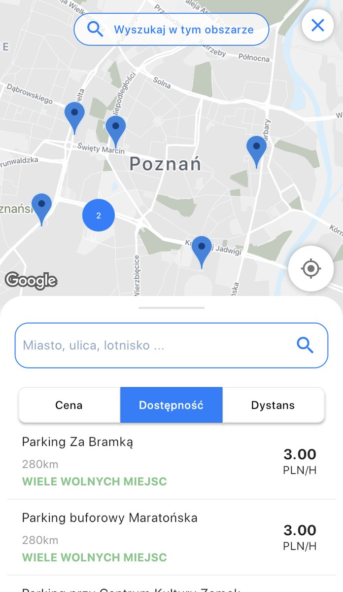 NaviParking's tweet photo. As a result of cooperation between #NaviParking and #SmartCityPoznan, NaviParking #app was supplemented with detailed information about #parking location and amenities, parking #prices, facility terms and conditions, and the data on real-time parking #spot #availability. https://t.co/RFPHvLzyjV