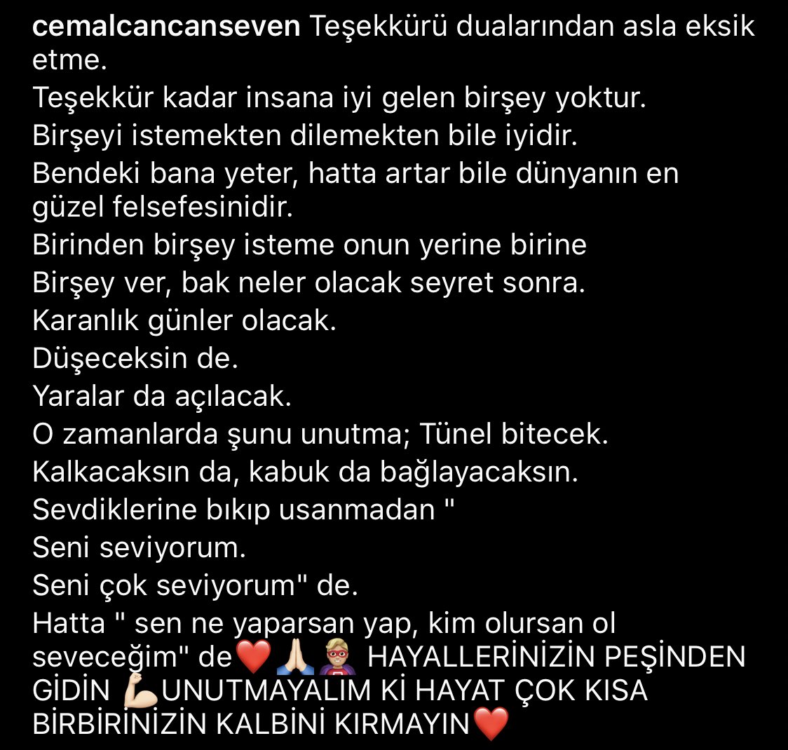 ŞAMPİYONDAN İLK PAYLAŞIM! 

Merakla beklediğimiz o fotoğraf geldi, bize verdiği mesajın güzelliğinde takılı kaldık. Haydi Instagram’ı biraz şaşırtalım.♥️

instagram.com/p/CCtPrc5DvXk/…

#CemalCan