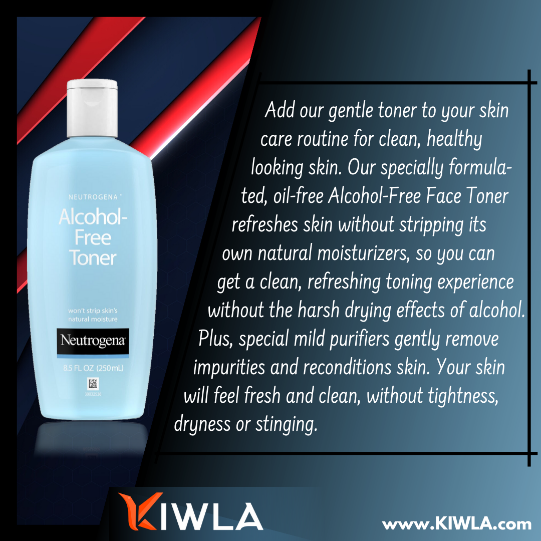 thekiwla's tweet photo. Oil-free Alcohol-Free Face Toner refreshes skin without stripping its own natural moisturizers
#Neutrogena #alcoholtoner #cleanser #toner #acne #acnetreatment #acneskin #acnecare #acneskincare #acnes #acnecoverage #acnefacials
#beauty #healthy
#Healthybeauty
#thekiwla @thekiwla https://t.co/6CyOrIHtpd