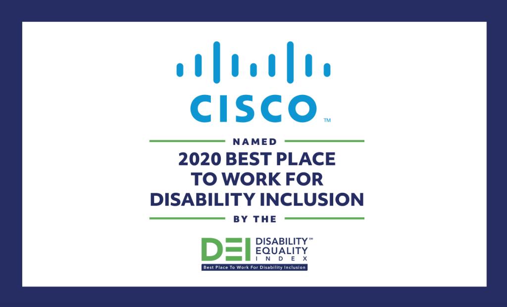 pwolfend's tweet photo. I am overjoyed with @Cisco being named the โBest Place to Work for Disability Inclusion". It is a major achievement but, we will not rest on our laurels and, continue to "power an Inclusive Future for all". @DisabilityIN #WeAreCisco https://t.co/hGdcFoOVe6 https://t.co/AcRaHxFei4
