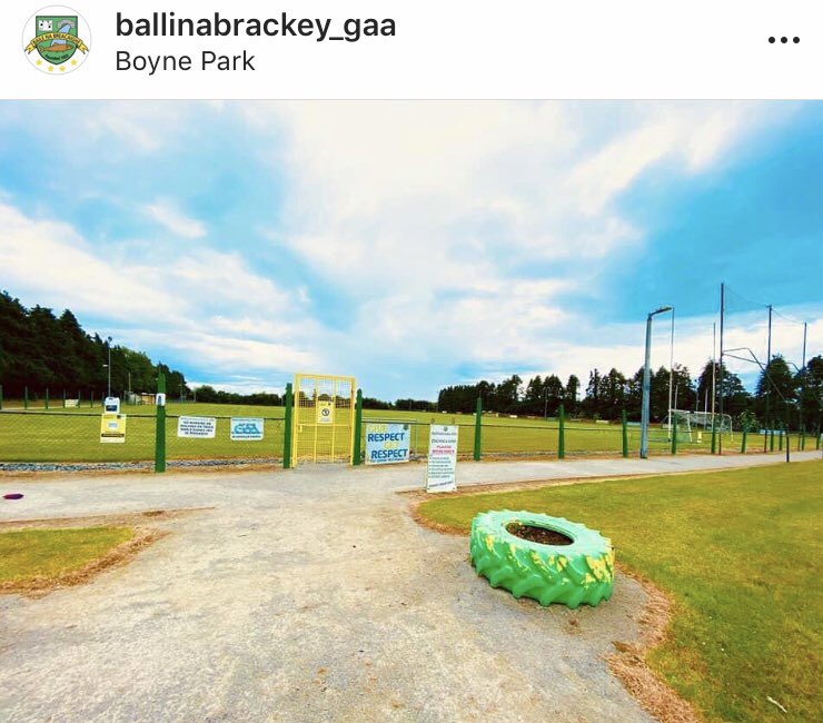 Ballinabrackey1's tweet photo. Division 1 A league match versus Donaghmore Ashbourne in the Boyne Park @ 7.30pm tomorrow evening, Friday the 17th of July! 
Please can everyone remember to adhere to social distancing where possible! 
 Looking forward to getting the league started on our home grounds 💚💛 https://t.co/vQGInbKMzQ