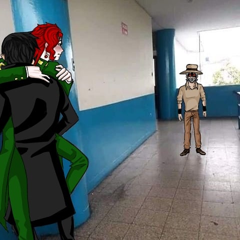 Jotaro Kujo x Noriaki Kakyoin