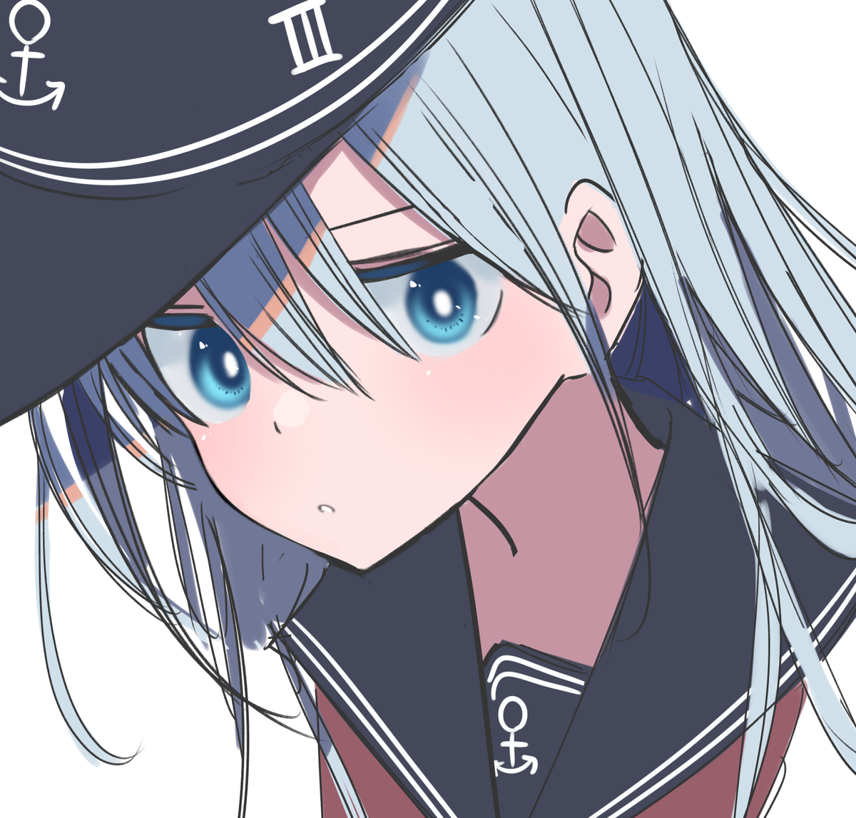 響(艦これ) 「液タブ練習
やっぱ色味ちがうなぁ・・・ 」|TETUG（てつぐ）のイラスト