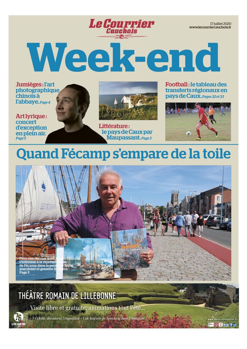 lccauchois's tweet photo. Pour vous donner un peu de courage pour la dernière journée de la semaine, découvrez les Unes de votre journal 😉 https://t.co/LvOlwSoZMG