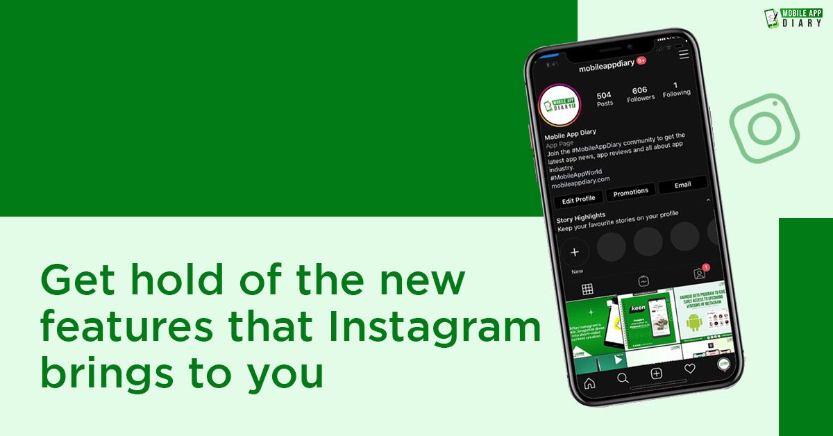 mobileappdiary's tweet photo. Are you well acquainted with the ongoing developments on Instagram? Worry not! Catch all awestrucking features here at #MAD Swipe left!
#MobileApp #MobileAppDiary #Applications #AppsToKnow #AppKnowledge #Instagram #NewFeatures #Features https://t.co/ezmECXlx00
