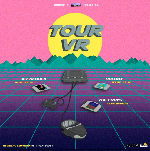 ruexmag's tweet photo. ¡Ya es hoy! Arranca el #TourVR con la presentación de @Jetnebulaband a las 20:00 hrs (#cdmx) 🤘

El registro ya está cerrado pero ¡nosotros tenemos 5 pases más! Los primeros 5 dm's en cualquiera de nuestras redes se los llevan. 

Solo mándanos tu correo 🙀 https://t.co/3INfU0z2rB