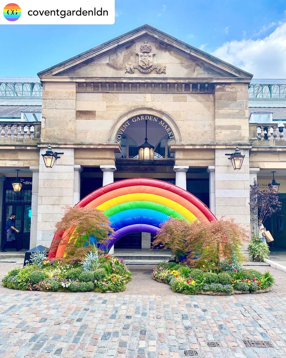 ABCInflatables1's tweet photo. #repost • @coventgardenldn You asked  and we listened, back by popular demand the rainbow has returned to Covent Garden and this time it is staying until the end of August. Let's all remember to spread love, show your Pride, say thank you and stay hopeful. #coventgarden #london https://t.co/yJ6DLjegVB