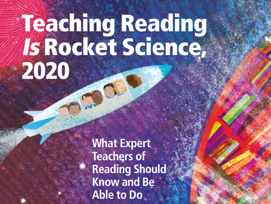 VoyagerSopris's tweet photo. This #article is a *must read* for every #teacher of #reading. “Teaching Reading is Rocket Science 2020,” by @LouisaMoats has been updated with new #literacy research. Take a look: https://t.co/A3FVkRzYgJ https://t.co/ppRJ8tEgTQ
