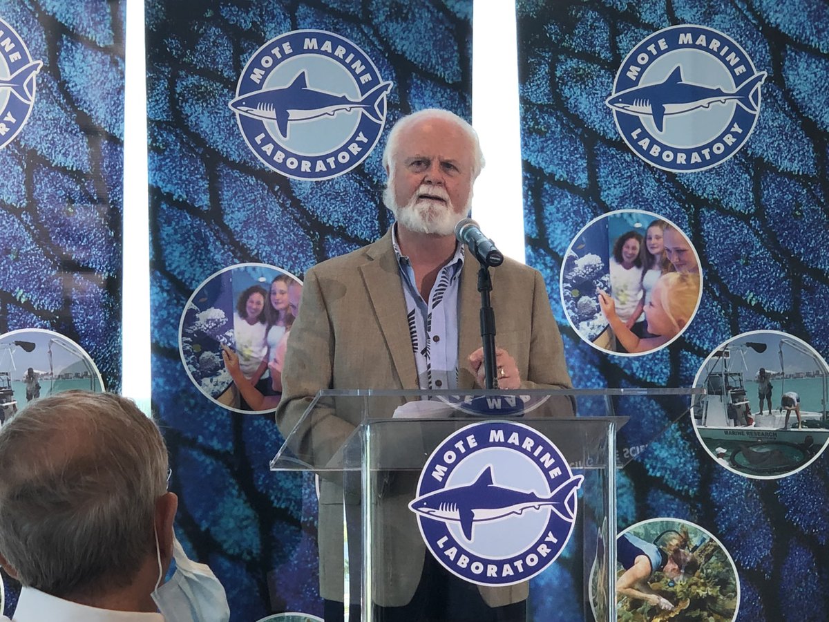 SouthernGroupFL's tweet photo. Exciting announcement from #southern #newnameforinfluence client @MoteMarineLab President Michael Crosby! New Mote Science Education Aquarium set for groundbreaking in late September at Nathan Benderson Park. #OceansforAll https://t.co/LJXurrxfxL