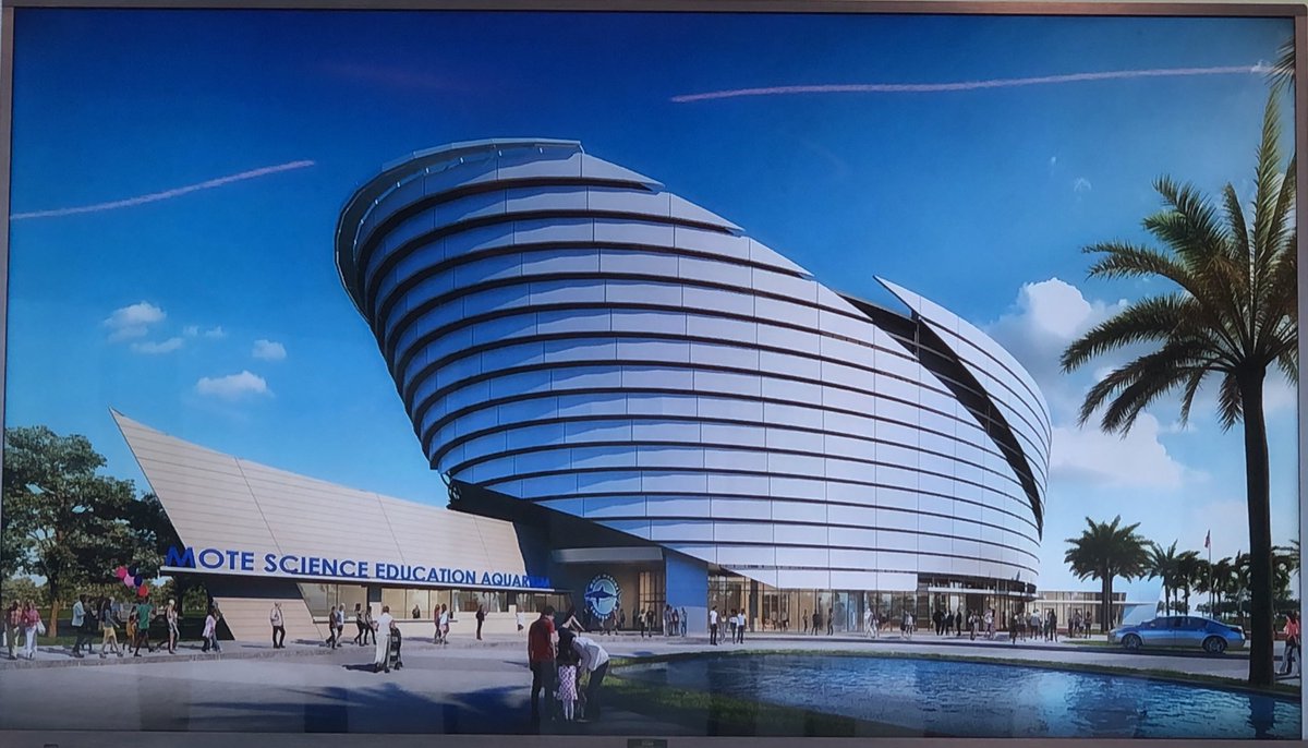 SouthernGroupFL's tweet photo. Exciting announcement from #southern #newnameforinfluence client @MoteMarineLab President Michael Crosby! New Mote Science Education Aquarium set for groundbreaking in late September at Nathan Benderson Park. #OceansforAll https://t.co/LJXurrxfxL