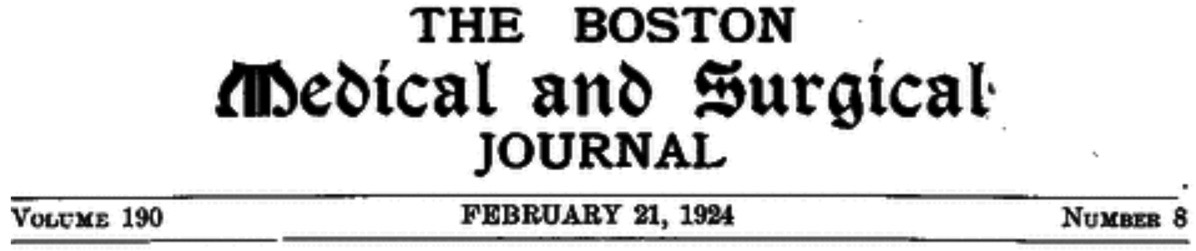 MGHPathology's tweet photo. Clinicopathological conferences (@NEJMCPC) became famous as "Case Records of the Massachusetts General Hospital."
In 1924 publication began in the Boston Medical and Surgical Journal (the predecessor of the @NEJM) and it continues to this day.
#PathThrowback #ThrowbackThursday https://t.co/t3r05PnQav