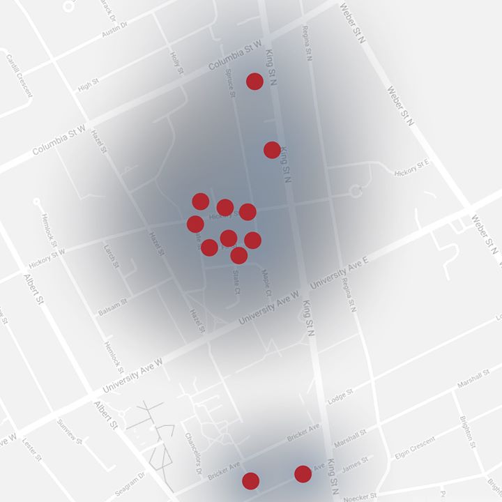 We are investigating several reports of suspicious males seen near residences in the University district in Waterloo. Anyone with information is encouraged to call police or <a href="/WaterlooCrime/">Crime Stoppers 🇨🇦</a>. 

More details here: bit.ly/3fDsmM7