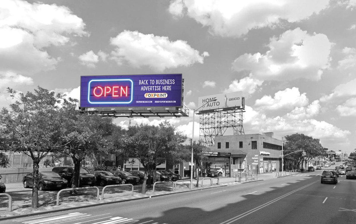 FoxpointMedia's tweet photo. Foxpoint Media acquires two-sided bulletin in Queens New York reaching commuters traveling from Manhattan. Over 300,000 weekly impressions! Call today to reserve your space. Jodi 623-203-1857. jodi@foxpointmediaco.com https://t.co/XYfLb86UDB