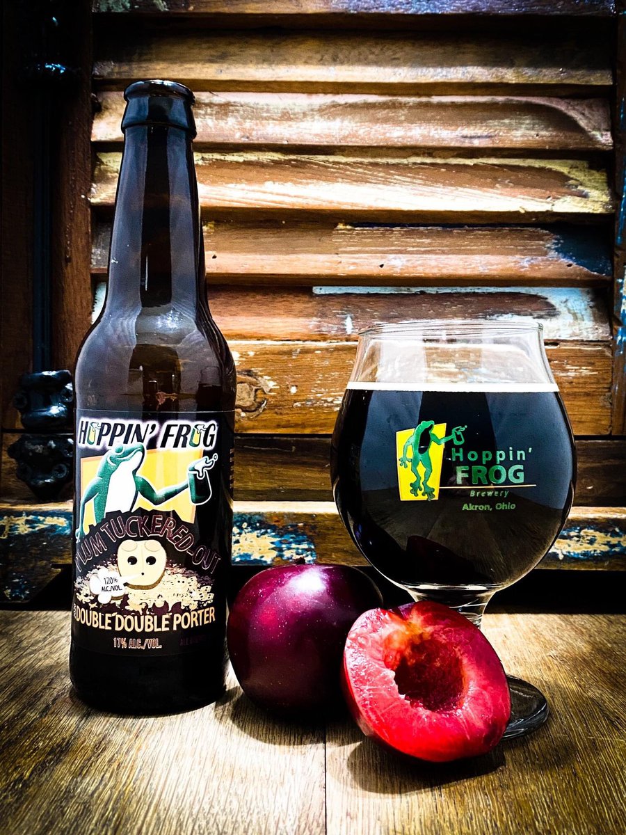 Our high gravity beers are bold, complex, and delicious.  Plum-Tuckered Out Double Double Porter (17% ABV) delivers an abundance of plum and raisin flavors coupled with dark roasted malts that further accentuate the truly unique and exquisite character of this well-balanced brew