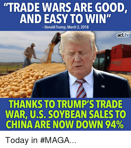 Ok... what about foreign Policy?China is an unmitigated disaster.They were our largest trading partner & they've taken their most lucrative business (soybeans) elsewhere. Those contracts will NOT be returning.Also, contrary to whatever you might hear."WE" pay the tariffs.