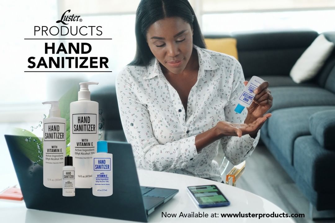 <a href="/LusterProducts/">LusterProducts</a>, Inc. best know as the Leader in African American Hair Care Products is also skilled in formulating high quality personal care products. They’re committing their expertise and production capabilities to fight against COVID-19. #LusterProducts #COVID19 #Pandemic