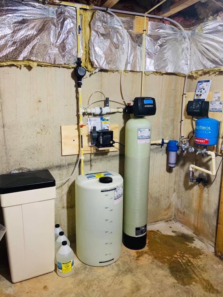 N_W_S_C's tweet photo. #WaterTreatment #Installation
We replaced an old #solutionFeeder & installed a new 35 gal Solution Feeder for #pH & #corrosion control, a #WaterSoftener for #hardwater, a #SedimentFilter & a #constantpressure system for a happy new customer in #Maryland
@ClackCorp @grundfos https://t.co/hC1PWYYk6q