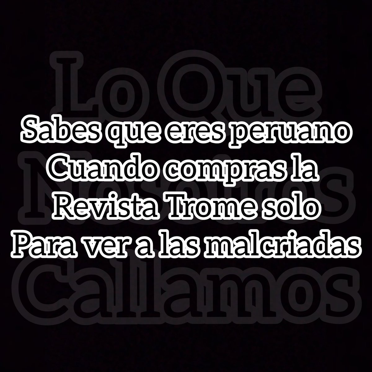 loquenosotr's tweet photo. Típico jajaja @tromeoficial
.
.
.
.
 #memes #chiste #humor #random
#humorperuano #misio https://t.co/CxSMpddyBh