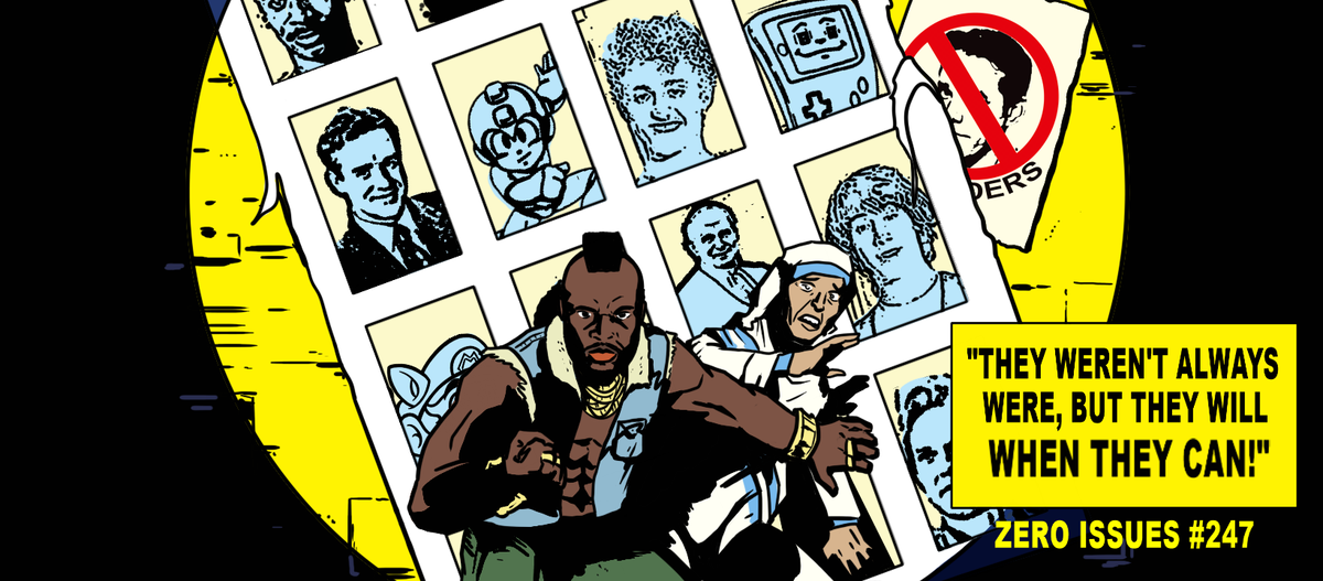 New #podcast! Less Mr. A, more Mr. T as we dive into the world of licensed comics. Everything from Kool-Aid Man to Mega Man to P…Pope John Paul II…man. And y’know, I think we learn a little something about friendship along the way.

Listen Here: zeroissues.com/2020/07/15/epi…