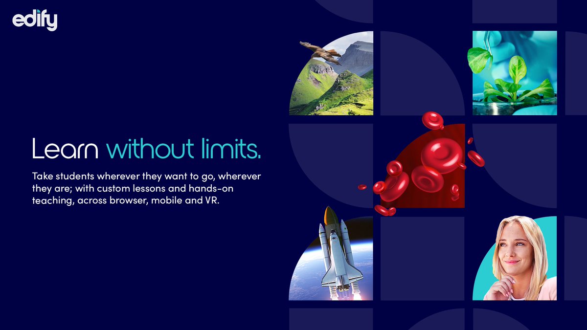 edify_ac's tweet photo. Education enriches lives. It’s time to learn without limits. 
Find out more > https://t.co/zxxzRadX6T 
#remotelearning #vr #education #immersive #ar #edtech https://t.co/A9UeFLP4XF
