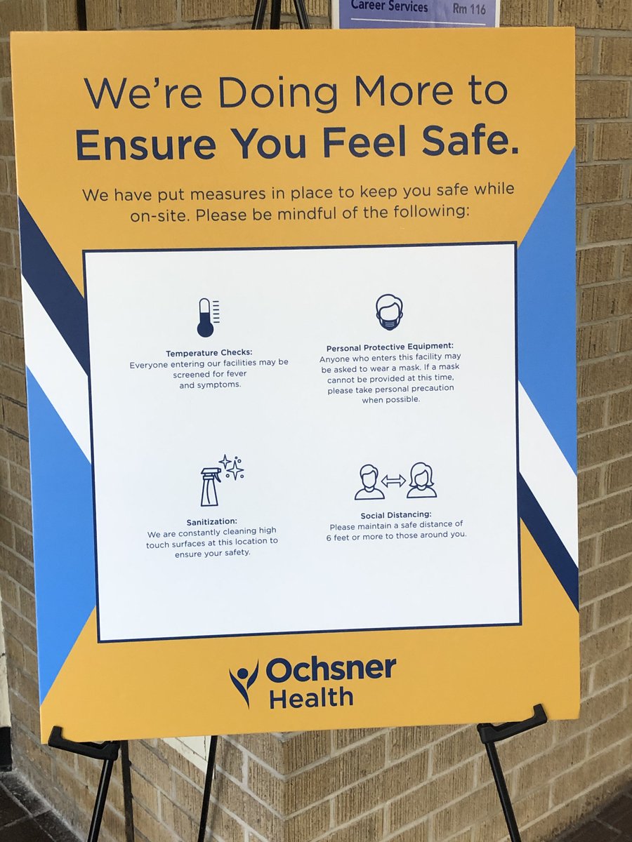 SouthernULaw's tweet photo. Here are just a few ways we’re planning to keep our Law Center community safe! #LawyerLeaders #WeAreSouthern #SULC #MaskUp #Oschner https://t.co/pE82pTu0vx