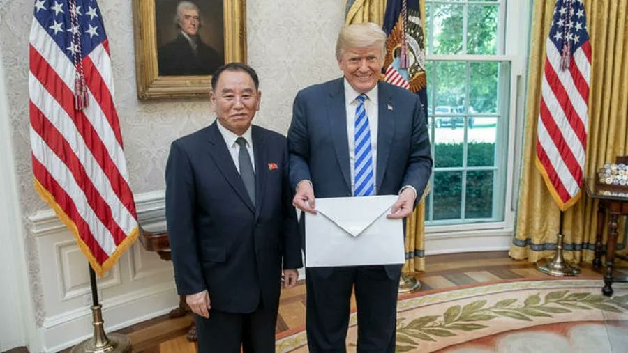 North KoreaTrump got a "beautiful letter" from Kim.Kim got a halt of US/South Korea military exercises and more recognition than they've received in the past 30 years.