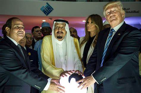 Saudi ArabiaThis was Trump's first victory. $100 Billion in arms sales.-- Let's put aside the fact that Trump wants to sell arms to a country that murdered a US resident & ask "how much did they ACTUALLY buy?The answer:"None"Yup. They signed non-binding commitments.