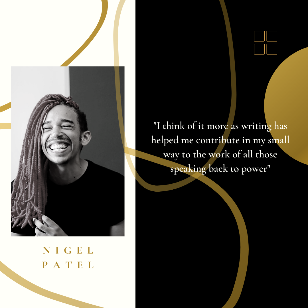 acallforequity's tweet photo. Meet Nigel, they have published academic work, articles, and more recently short stories.
Their work can be found in the feminist journal Agenda, the Mail and Guardian and the third volume of the Gerald Kraak anthology 'The Heart of The Matter'
@decolonialqueer
#reimagineus https://t.co/bZKIxymjB9