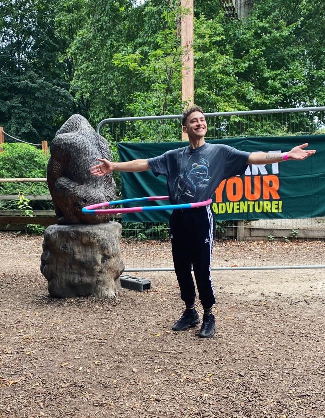 thank you so much for all your birthday messages 😍 😭 we had a really fun day going to go ape, also i’m learning to hula hoop. i’m so happy to be 30 ☺️ https://t.co/uKgJqM0V2T