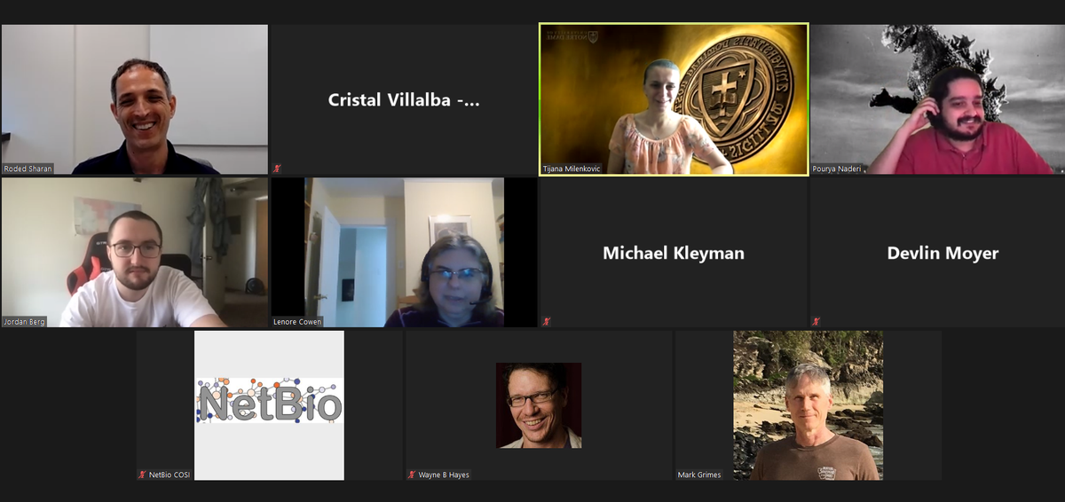 anunicorn1um's tweet image. #ISMB2020 #NetBio Coffee connect