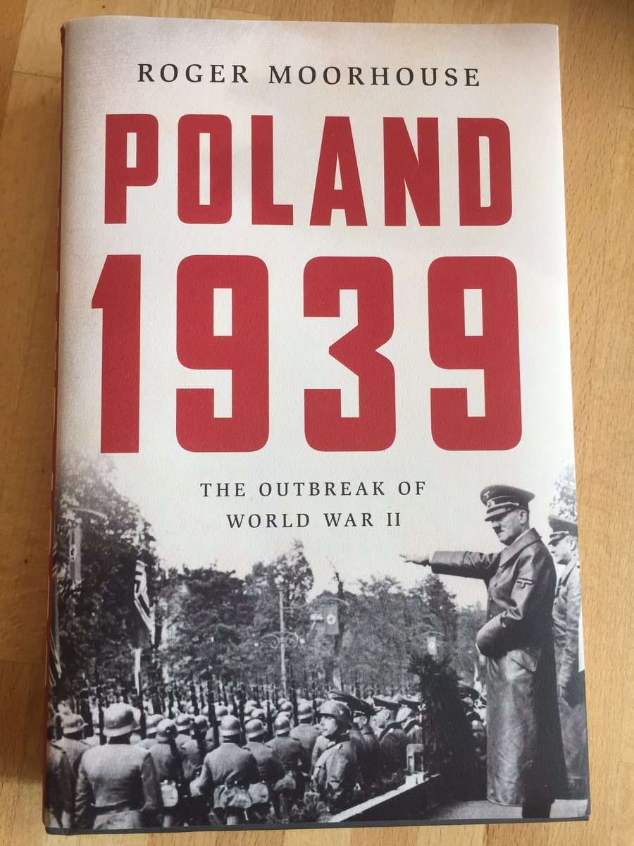 My new book “Poland 1939” out now in the US &amp; Canada. 

- shortlisted for the Wellington Prize
- one of BBC History Magazine’s Books of the Year for 2019
- “meticulous and expertly written” 

Order it now - your weekend reading is sorted, America... #Poland1939