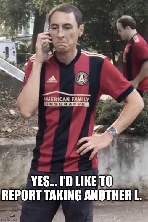 NotoriousTCC's tweet photo. Live look @TerminusLegion and all the @ATLUTD supporters. #FUCKATLUTD #Notrious https://t.co/RFvq6qeETA