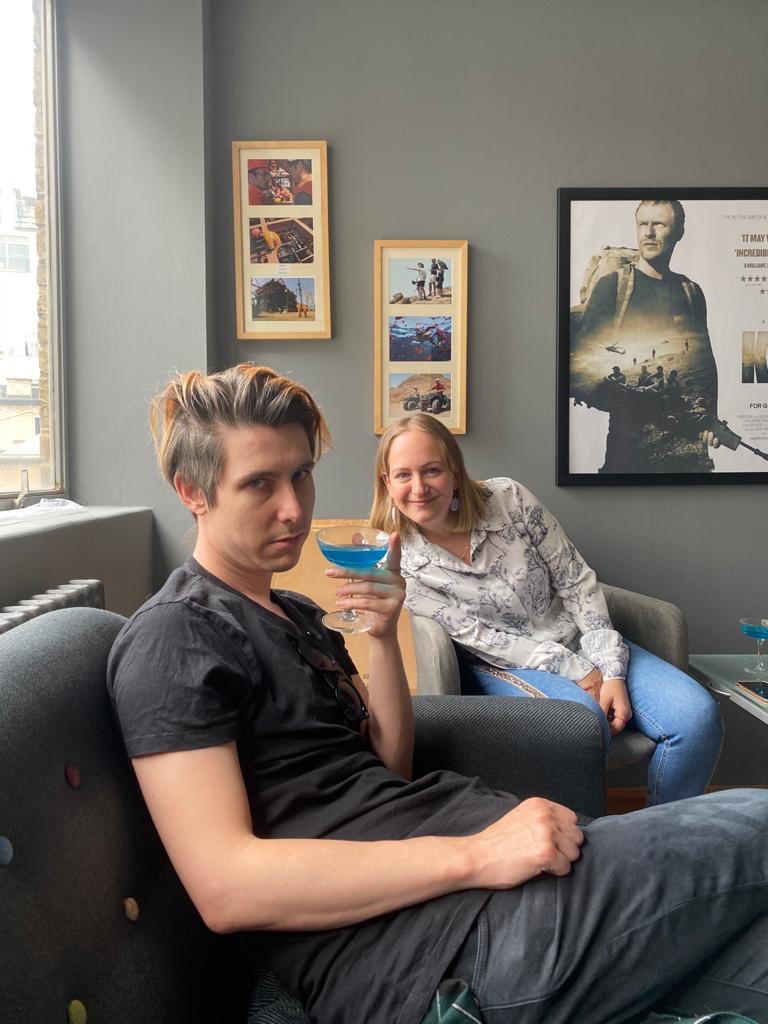 PukkaFilms's tweet photo. We’re loving watching the Evcom Clarion awards live... can’t you tell from Ben’s face? #awardceremony #awardsnight #Evcoms #evcomclarionawards https://t.co/g5xzFuERYF