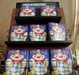 weirdnj's tweet photo. We’re pleased to report that after several months of being closed, most stores that carry #WeirdNJ have reopened and are fully stocked, including ALL Barnes &amp; Noble stores in NJ, and some in NY and PA! Here’s a full list of ALL stores that carry us: https://t.co/diCEOsCOjr https://t.co/F4wsOxFdNU