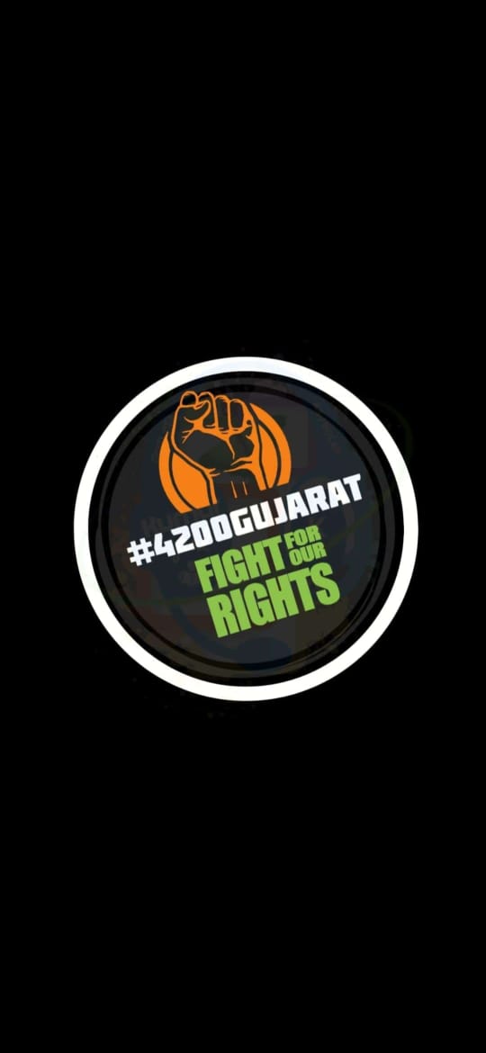 jigarpatel_4785's tweet photo. #4200Gujarat #4200Gujarat16
4200 GP is Our Right. 
Fight For Our Right. 
@PMOIndia @CMOGuj @vijayrupanibjp @Nitinbhai_Patel @imBhupendrasinh @ADevvrat @ndtv @abpasmitatv @Zee24Kalak @VtvGujarati @sandeshnews @isudan_gadhvi @narendramod @News18Guj @GSTV_NEWS @Divya_Bhaskar https://t.co/79YBk4Mtxe