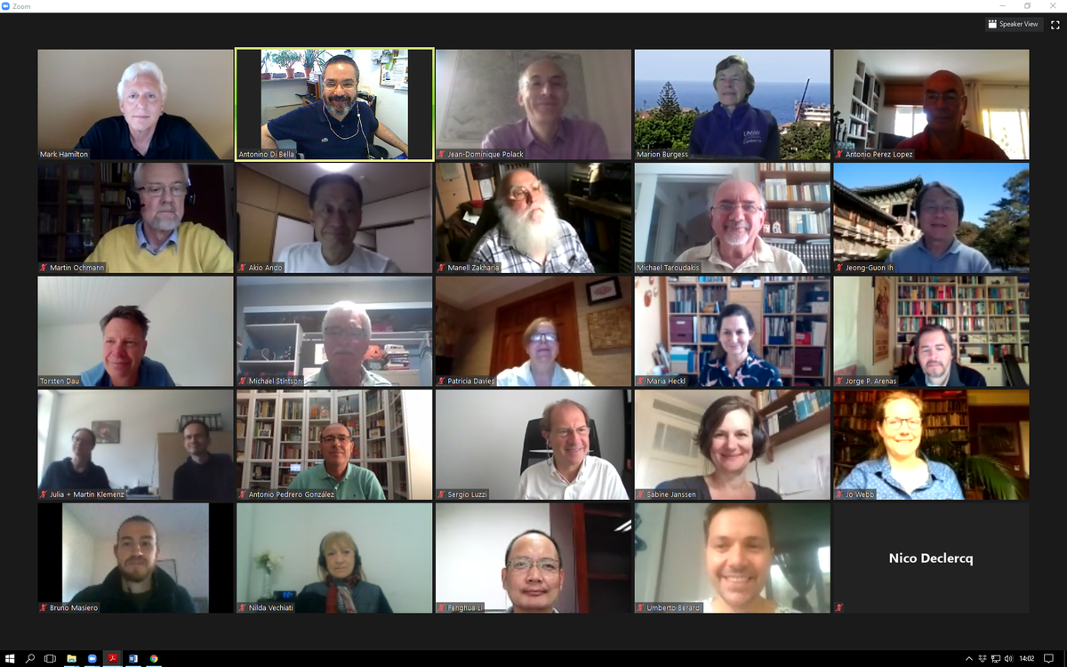 ICAcommission's tweet photo. There is always a first time.
But sometimes the first time is double: the first Tweet of @ICAcommission concerns the first "virtual" ICA Board Meeting.
Stay tuned for more news!
#ICA #ICAcommission #acoustics #IYS2020 https://t.co/ILTpBU7NL5
