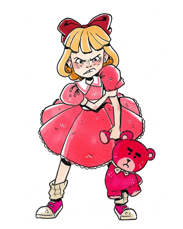 retrospecsart's tweet photo. Paula Polestar from Earthbound (Mother 2) in my style! I love interpreting sprites. 
#earthbound #mother2 #paulapolestar #characterart #nintendo https://t.co/8sQtyc6AKi