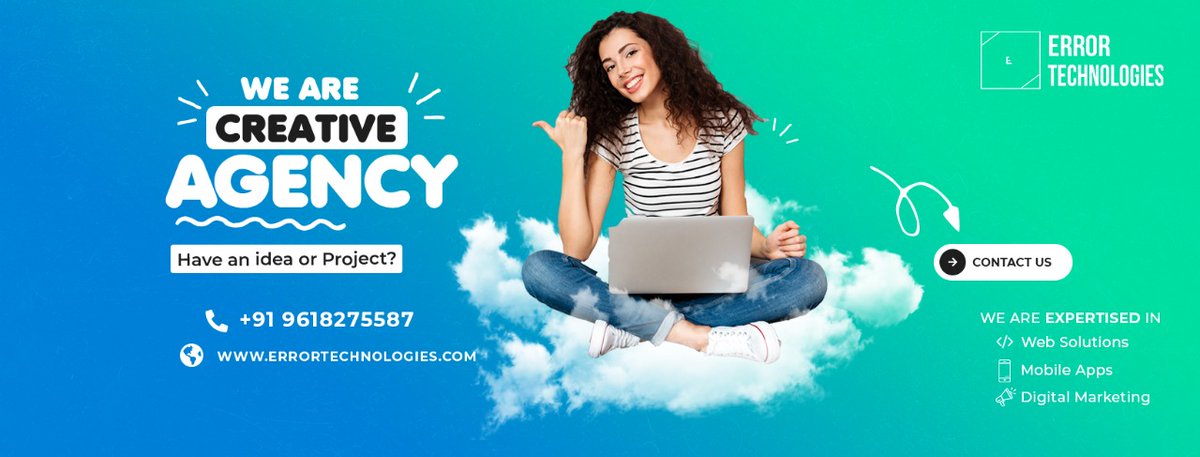 error_tech_sol's tweet photo. Have a project in mind and thinking how to design it?!

We are a CREATIVE AGENCY who bring your thoughts into reality!! Collaborate with us and give your website a branded value &amp; high customer traffic!!

#business #collaborate #creative #webdesign #digitalmarketing #android #ios https://t.co/Qz72JLcmON