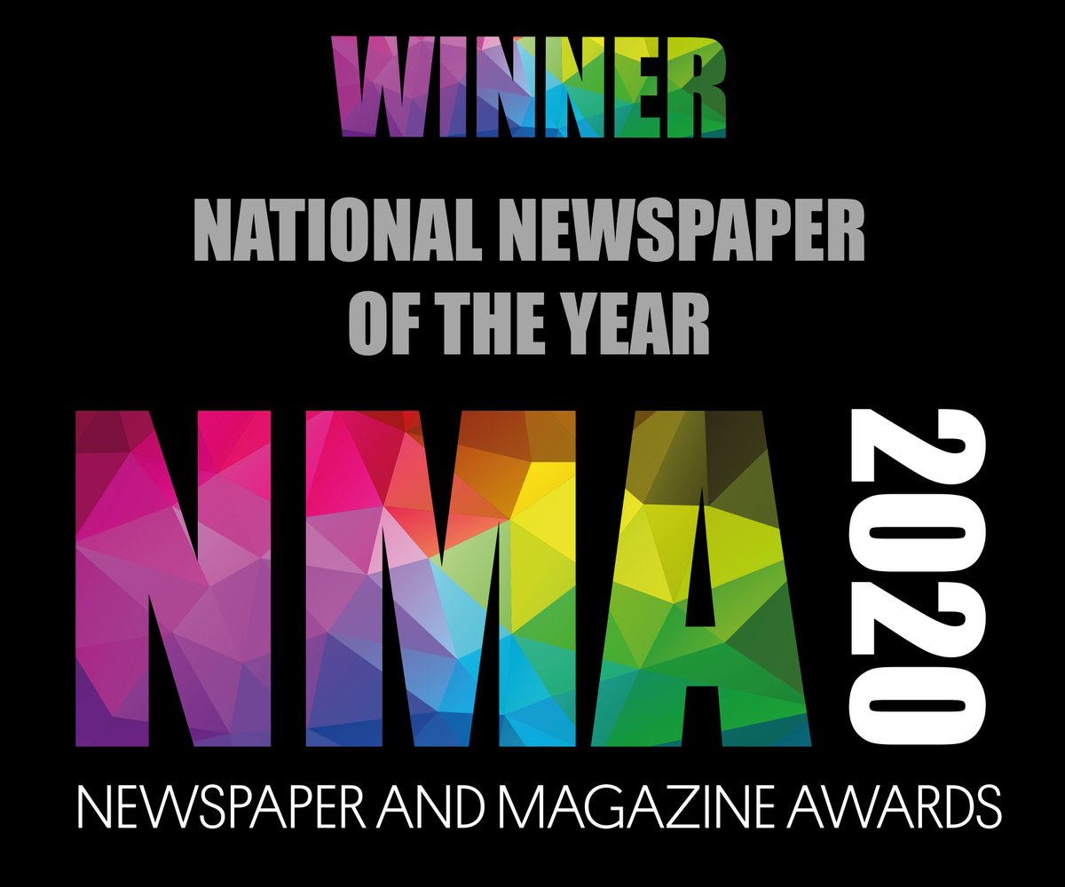 Winner of the National Newspaper of the Year is the Daily Mail, congratulations <a href="/DailyMailUK/">Mail+</a> thanks to award sponsors <a href="/SmithsNews/">Smiths News</a> #NMA2020WIRED