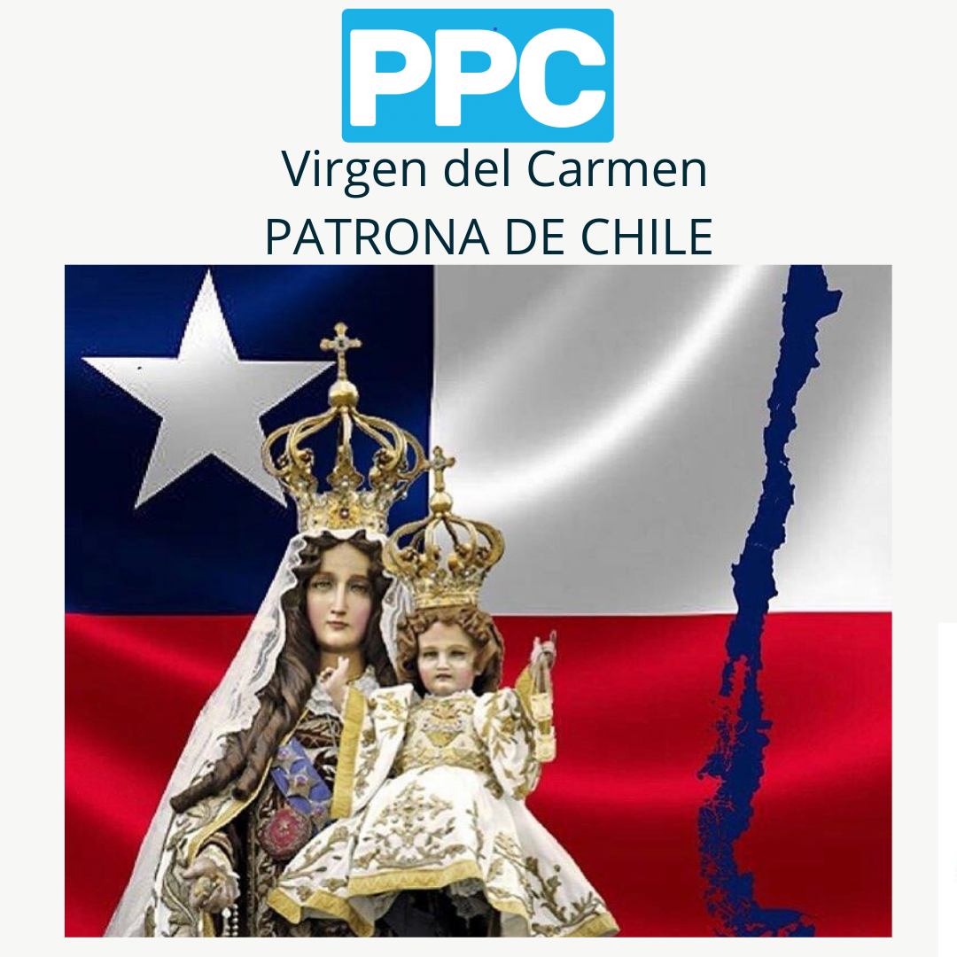 CorporacionPPC's tweet photo. #GentePuerto: #16Julio Día de la Virgen del Carmen, Patrona de Chile🇨🇱 y protectora de los marineros⚓️.Desde #PuertoParaCiudadanos saludamos a todos los hombres y mujeres del Mar🌊. En especial, a todos los marineros de los puertos de #Chile.

🙏Guíanos siempre a buen puerto🚢 https://t.co/8fewotF598