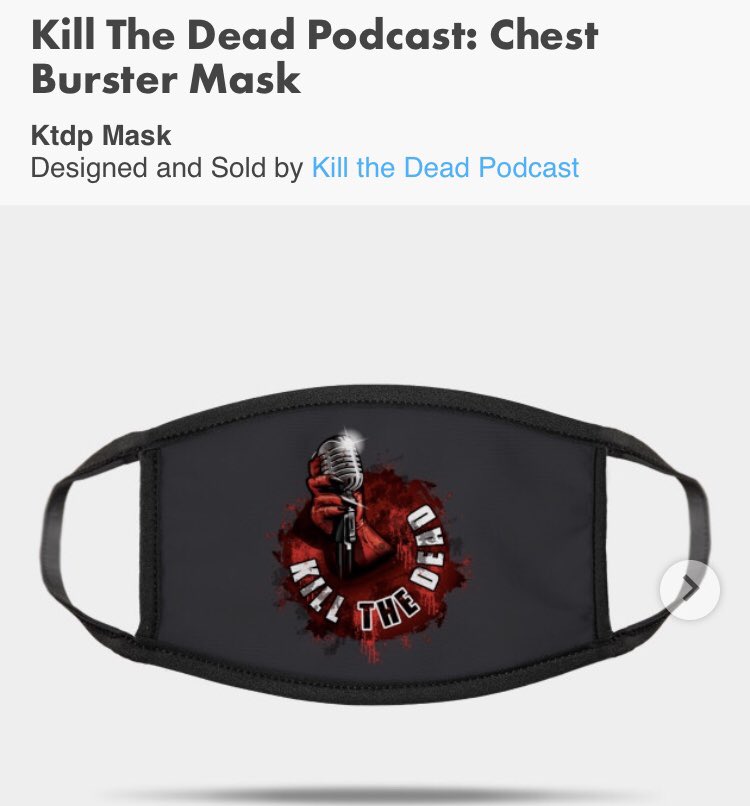 If you haven’t....You should #KillTheDead Podcast Tune in, Turn on, Kill The Dead...Buy the mask teepublic.com/en-gb/mask/554…