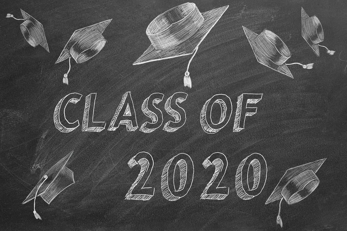 NYSEDNews's tweet photo. .@HiltonCSD administrators delivered lawn signs, caps and gowns, and treats to seniors. Five small buses, each with one administrator, plus Crimson the Cadet, traveled different routes throughout the district visiting about 75 students each! https://t.co/fCX1efOYQ9 #ClassOf2020 https://t.co/1zmGeRIdkA