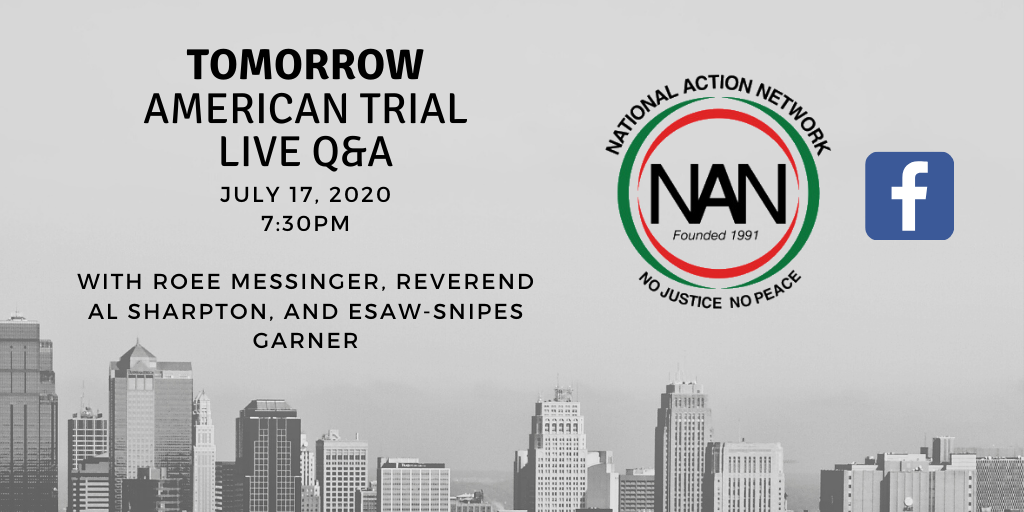 BayViewDocs's tweet photo. Before you tune in to the Live Q&amp;A for @EricGarnerMovie tomorrow on the @NationalAction Facebook page, be sure to watch the film on @altavod ➡️https://t.co/EbaLoBYGTX!

#EricGarner #AmericanTrial #BlackLivesMatter #ICantBreathe #PoliceBrutalityPandemic https://t.co/viZEWB8pNN