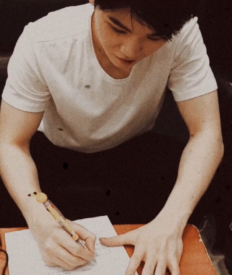 writing songs and poems for you ;