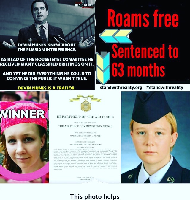CarePatriotic's tweet photo. @jennycohn1 Many are #Complicit Russia attacked US in many ways, including hacking into our election infrastructure.  Communities with many POC were targeted,  in this attack on our elections! https://t.co/bCMJuOOGBk #REALITYtrumped  Trump knows #Whistleblower serving 63 months in prison https://t.co/CyaNnSk9Cy
